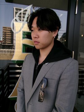 ザスーツブラザーズ(THE SUITS BROTHERS) MEN'SHAIRウルフカルマパーマメンズショートイージーパーマ