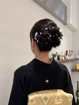 キャノン 目白本店(CANNON) 和装シニョン