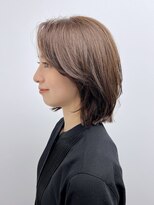 ビュートリアム 広尾(BEAUTRIUM)&nbsp;レイヤーカット　ミディアムレイヤー　広尾　恵比寿　40代　50代