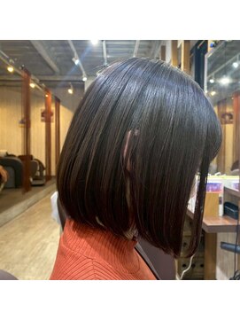 ビーチェ 小岩(Bice) 首元すっきり！乾かすだけでまとまる◎きりっぱなしボブ/艶感