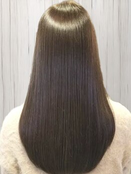 ヘアーメイク ボノ 調布(HAIR MAKE BONO)の写真/≪調布≫ナノスチームでTOKIOトリートメント効果を最大限引き出す!髪内部に潤いを浸透させ感動の手触りに!