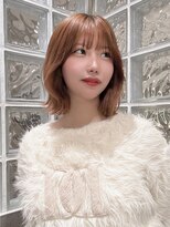 ロンド ジュルード 名古屋(Lond jeloud)&nbsp;学割U24 韓国風 ウルフ フェイスレイヤー 顔周り 前髪