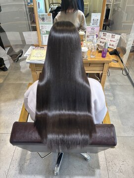 ブレンドバイハピネス(Blend by happiness) スーパーロング×髪質改善×縮毛矯正