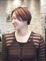 エン(YENN)&nbsp;グレイッシュピンク × コンパクトショート