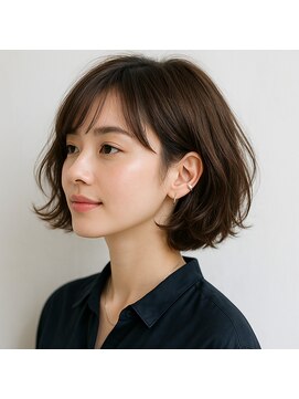 スープレックス ヘアーデザイン(SOUPREX HAIR DESIGN) 柔らかパーマボブ 20代 30代 40代 50代 60代 髪質改善 学割