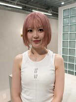 エン 栄店(enne)&nbsp;ホワイトピンクボブ