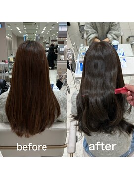 アフロート トウキョウ(AFLOAT TOKYO) 【髪質改善】で艶髪に。【酸性ストレート】【縮毛矯正】【美髪】