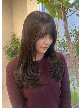 〇たっぷりレイヤー/アッシュベージュ〇