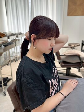 シェノン 梅田(CHAINON) 梅田/クラゲヘアー/オリーブグレー/小顔/ココアベージュ