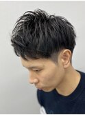 清潔感のある爽やかなアップバング×刈り上げショート！！