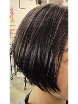 ヘアークリップバース&nbsp;ショートグラデーション