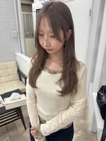 シー ヘアデザイン(see hair design)&nbsp;ミルクティーグレージュ