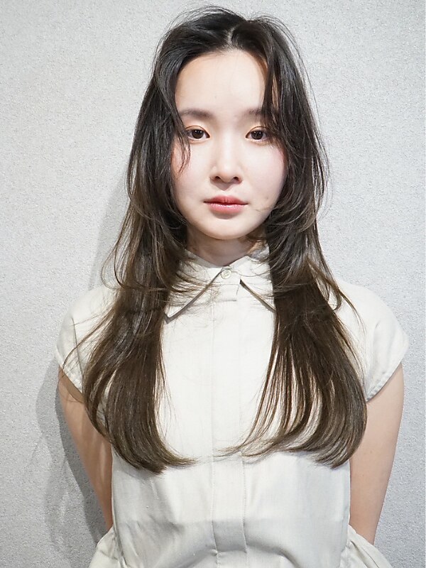 人気No.1☆髪質改善水素ケアカラー+カット+トリートメント\19170→\12000