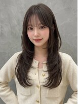 リティアンドビューティースタジオモッズシブヤ(LITTY&beauty studio M.O.D shibuya)&nbsp;レイヤーカット/髪質改善/グレージュ