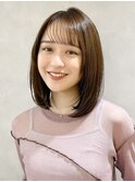 ミディアムレイヤー/イメチェン/縮毛矯正/池袋