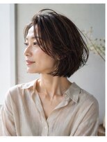 アースオーセンティック 小平店(EARTH Authentic)&nbsp;大人ひし形ショートボブ