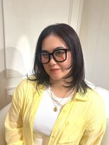 オーロ(ORO)&nbsp;ワインレッドカラー×レイヤーカット×トリートメント