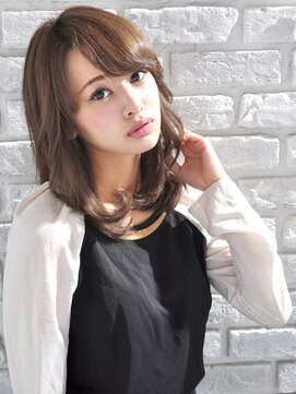 マルジュ(Marge) 【hair make Marge】ワンカールひし形セミディ