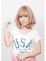 アース 浦安店(HAIR&MAKE EARTH)&nbsp;スウィートカールロブ☆　　EARTH浦安