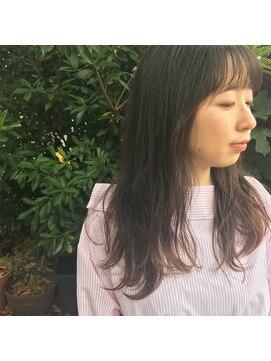 ブルー(BLUE) 【BLUE】ゆるふわロング