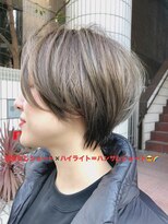 ティアラ 桜木町(TIARA) お客様style~ハンサムショート×ハイライト【オリージュ】