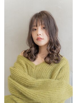 エース (ACE) ACE横浜　アッシュグレージュ×ミックスカール