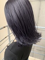 ジーナ 札幌(Zina)&nbsp;【Zina札幌】フリンジウェーブ前髪大人かわいいグレー