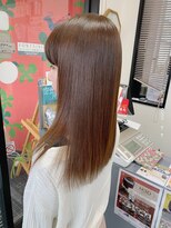 美容室 ケン(KEN)&nbsp;《２０代》アイロンでのダメージ修復に髪質改善トリートメント