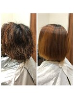 ヘアーグラン(Hair Gran.)&nbsp;縮毛矯正施術例