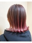 グラデーションピンク