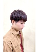 アンジュ 佐賀みやき店(Ange) ショートマッシュ　パープルブラウン