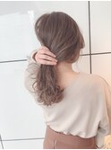 【Lolonois梅田】ブリーチなしミルクティーベージュ