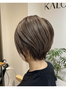 カルゥグラッシー(KALOU glassi) 立体感ある長持ちショート[寺野]