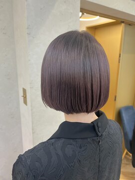 ロンドプランタン 恵比寿(Lond Printemps) ハイトーンダブルカラーピンクグレージュ