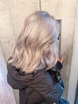 エース (ACE) ACE 横浜 ホワイトグレージュ×切りっぱなし