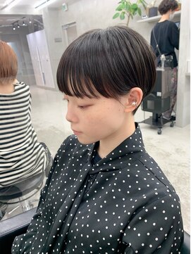 ヴィー 青山/表参道(VIE) 表参道/VIE/涼佳◎カットが上手い◎横顔美人なショートヘア◎60