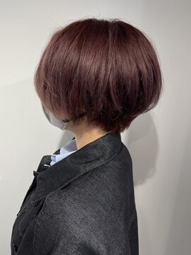 クアトログランシュ 水戸店(QUATRO×GranCieux) ミニーショート【水戸/ショート/小顔カット/耳かけショート】