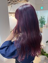 ココテラス(coco terrace) レッドカラー/韓国風/前髪カット/髪質改善