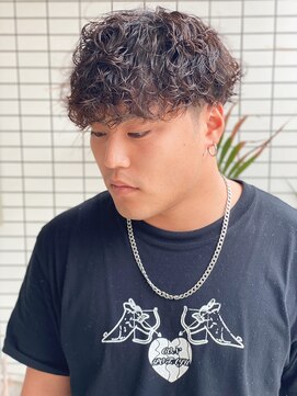 スウェル 船橋店(Swell) ハイライト/マッシュパーマ/ウルフ/波巻き/メンズ