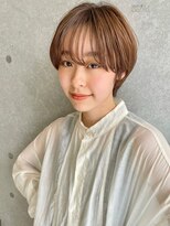 アッシュ 笹塚店(Ash)&nbsp;グレーベージュ/斜めバング/フレンチガーリー/ネイビー[笹塚]