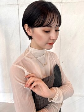 トリコ ショップアンドヘアサロン(tricot shop hair salon) 小顔ショートカット/シースルーバング