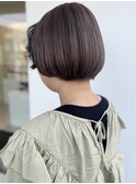 マッシュ×ミルクティベージュ