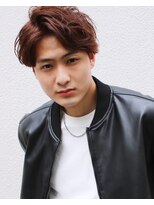 ロニカ 銀座(LOuNICA)&nbsp;王道マッシュスタイル　センターパート/ニュアンスパーマ