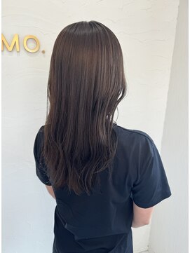 エルモ(ELMO.) チョコレートブラウンカラー/艶髪/リバース巻き