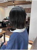 【ADORE横浜】こなれ感のある切りっぱなしボブ