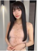 hao渋谷】エアリーストレート×ブルーブラック