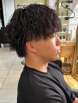 アイズ 海老名(AIZU) ツイストスパイラルパーマ メンズパーマ メンズカット 眉毛