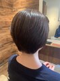 コハク(COHAQ BEAUTY AND RESORT) 首元すっきりショートスタイル☆乾かしただけでまとまります!