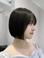 シン 原宿Verno店(Qin) LE SSERAFIMチェウォン風 タッセルボブ