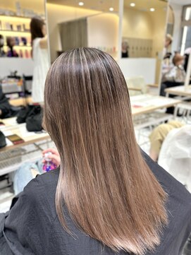 ゼスト フィーノ(ZEST fino) ギャルくないバレイヤージュ ミルクティーバレイヤージュ